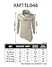 H2H Mens Slim Fit Underwear Thermal Turtleneck Pullover Thermal Sweaters CHARCOAL US L/Asia XL (KMTTL046)