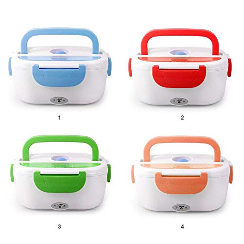 Umiwe Portable 12V Car Use Electric Heating Lunch Box Bento Meal Heater Food Warmer with Removable Stainless Steel Container - Food Grade Material 40W