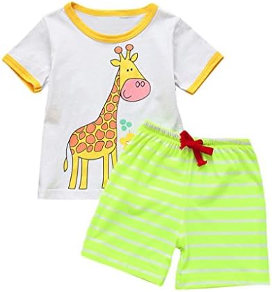 Boys Clothes,Kstare Summer Casual Cartoon T-Shirt +Beach Shorts Pants