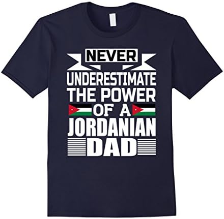 Mens Storecastle: Jordanian Dad Father's Day Jordan Gift T-Shirt Small Navy
