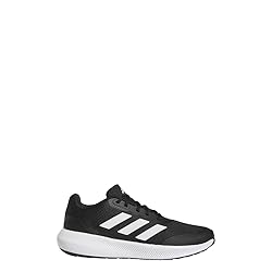 adidas Run Falcon 3.0 Shoe, Black/White/Black, 4.5