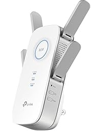 TP LINK WiFi Range Extender W Puerto Ethernet Gigabit AC1900 de correa doble, Extiende WiFi a Smart Home & Alexa dispositivos, 3 x 3 mu mimo (re500)