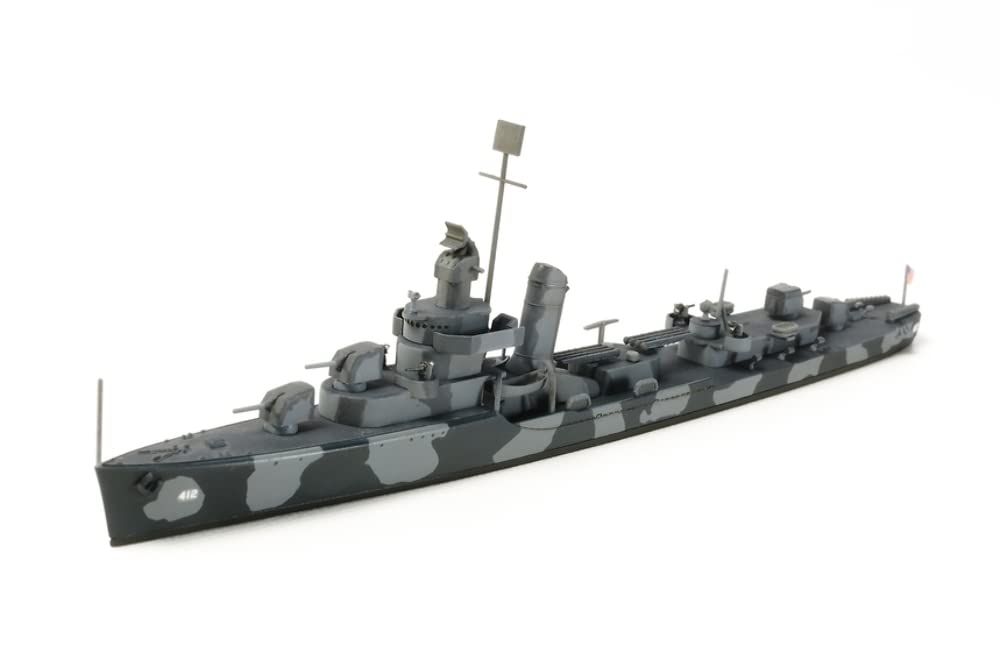 Tamiya 300031911-1:700 WL US Navy Destroyer Hammann, Model Plane