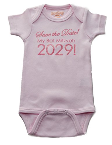 Sara Kety Bat Mitzvah Onezee 2029 06-12 Months Pink