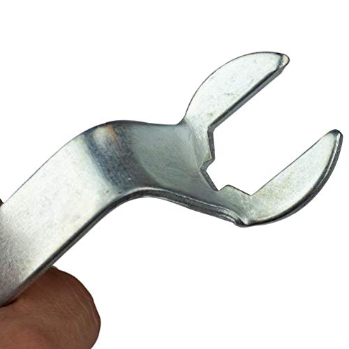 Chrome Fire Sprinkler Wrench Tool- Fire Sprinkler Head Wrench for Recessed Fire Sprinkler Heads, a Universal Tool, by American Heritage Industries