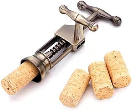 Amazon Co Jp ワインコルク栓抜きコルク栓抜きコルク栓抜きメタルコルク栓抜きレバーデザインコルク栓抜き赤ワインキッチンバーツール スポーツ アウトドア