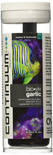 Continuum Aquatics ACO30602 Bio Viv Garlic Attractant for Aquarium, 1-Ounce