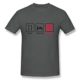 RUIFENG Men's Eat Sleep Dota T-shirt