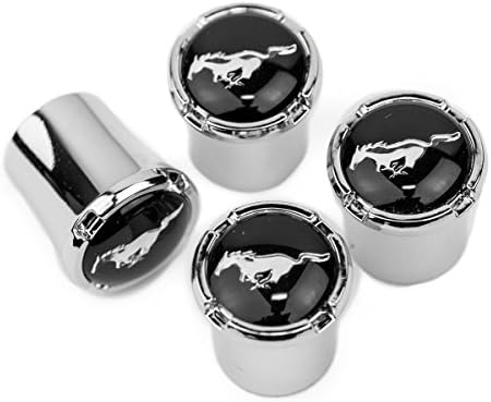 Ertch Tire Valve Stem Caps for Ford Mustang