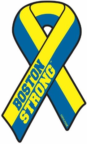 B Strong Boston Strong 4" Commemorative Ribbon Decal