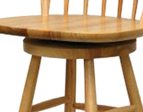 Wagner Arrow-Back Counter Stool with Swivel Seat
