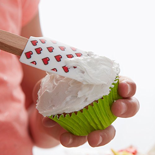 Wilton ROSANNA PANSINO Wilton Nerdy Nummies Silicone Spatulas, 2Count