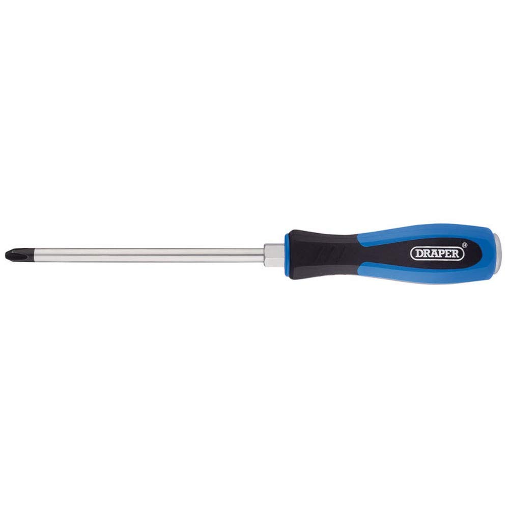 Draper 40781 Pound Thru Cross Slot Screwdriver, 150 mm Blade Length