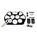Top-Longer Portable Electronic Drum Pad Kit with Drum Sticks and Sustain Pedal for Children - Electronic Drums Pad Set Kids Gift for Christmas Day