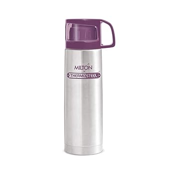 Milton Glassy Flask 500ml Vaccum Flasks - Purple