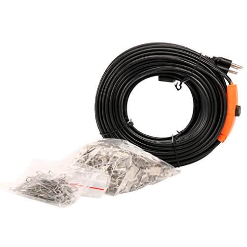9milelake Heat Roof Gutter DeIcing Ice Snow Melter Cable Tape Kit