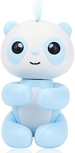 HAPPY PANDA - Finger Panda - Electronic Interactive Toy-Smart Pet Toys-Kids Christmas Gift-Not Finger Baby Monkey (Blue)