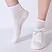 6 Pair Women's Super Thin Cotton Summer Ankle Dress Socks-whiteS