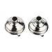 WOVTE Stainless Steel Mini Funnel for Essential Oil Bottles Flasks Pack of 2