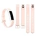AK for Fitbit Alta HR Bands, Newest Fitbit Alta HR Band Replacement Wristband Strap with Secure Metal Buckle for Fitbit Alta HR/Fitbit Alta (Blush Pink, Small)
