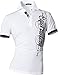 jeansian Men's Casual Slim Short Sleeves Polo T-Shirt D403 White S