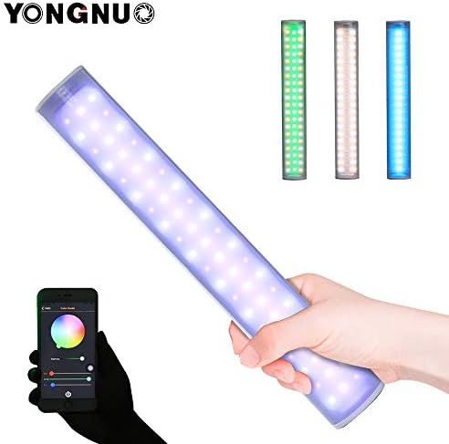 YN60 Mini LED Video Light Handheld Continuous Photography Supplement Light 3200K, 5500K Small & Portable APP Remote Control Available