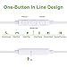 VMwireless 1X Premium Earphone 3.5mm Jack with Mic and Remote For IPHONE 5,5S,5C,6,6S,7,7PLUS,SE,,IPAD AIR,IPAD MINI,IPOD TOUCH , AND SAMSUNG S5,S6,S7,NOTE 4,5,6 (1 pack)