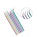 QUEWEL 500 Pcs Disposable Micro Applicator Brush for Makeup Beauty Dental Brush for Oral 8 Colors 3 Size(2.5mm,2mm,1.5mm) (Dark purple,1.5mm)