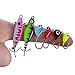 Goture Ice Fishing Jigs Tungsten Kit with Carbon Steel Hooks in Tackle Box, Winter Ice Fishing Lures for Bass, Pike, Trout, Walleye, Crappie, Panfish