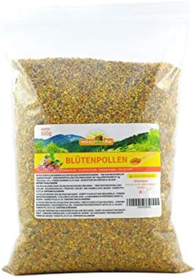 ImkerPur Organic Bee Pollen, 500g, completely residue-free, sweetish mild, harvest 2018