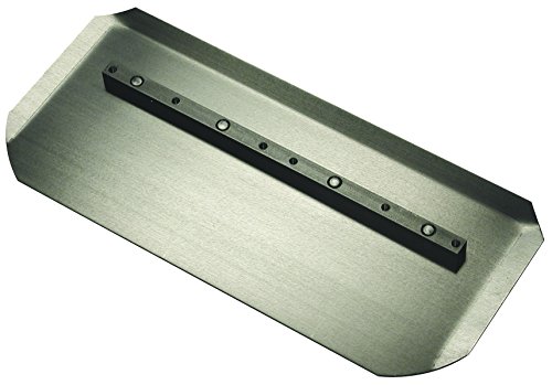 WAGMAN METAL PRODUCTS INC. WX8180 8X18 IN. SILVER COMBINATION TROWEL BLADE- PACK OF 4