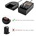 Shentec 1.2V-18V Porter Cable Ni-MH/Ni-Cd Charger Compatible with Porter Cable PC18B PCXMVC PCC489N Porter Cable Battery Slide-in Style (Not Fit for Li-ion Battery)