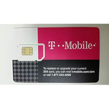 T Mobile Prepaid Sim Card Unlimited Talk Text And Data In Usa For 30 Days