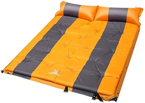 BELLAMORE GIFT Self-Inflating Sleeping Pad with Armrest & Pillow - Inflatable Foam Sleeping Mat for Hiking, Camping, and Traveling - Compact, Durable