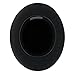 Hats in the Belfry John Bull Theater-Quality Mens100% Wool Felt Top Hat in Black Medium