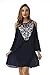 Riviera Sun Cold Shoulder Dress 21825-NVY-3X Navy