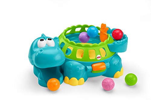 Fisher-Price Baby Crawling Toy, Poppity Pop Musical Dino, Ball Popper Dinosaur With Music & Sounds For Infants Ages 6…