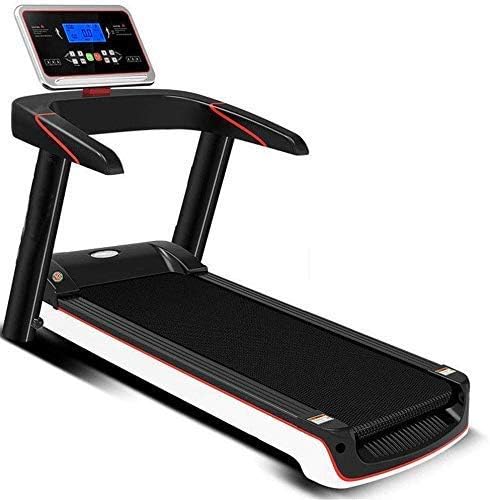 Comfortable Fitness Equipment Motorised Electric Treadmill Folding Running Machine Motor Up to 12.8KM Machine Portable Gym Equipment for Fitness Workout JIAJIAFUDR