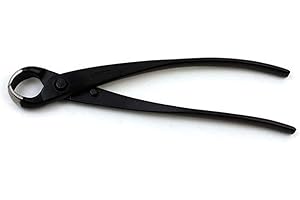 BONSAI OUTLET Tinyroots Carbon Steel Root/Knob Cutters, Advanced Bonsai Tool, Removes Lots of Wood Quickly and Precisely + Shapes the Final Surface Cut on the Trunk or Branch…