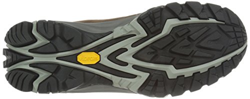Vasque Men's Talus Trek UltraDry Hiking Boot, Slate Brown/Chili Pepper, 9.5 M US - Thumbnail 3