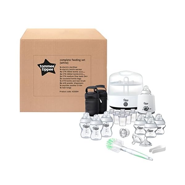 tommee tippee complete feeding set white