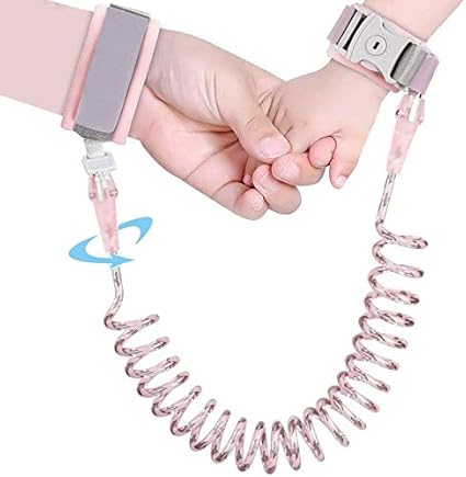 Amazon 迷子防止ハーネス ハーネス こども 迷子防止紐 子供の反失われた手首のリンク縄 子供安全ハーネス セーフティーハーネス 幼児 ハーネス リストバンド 改良版 カット防止 幼児 事故防止 迷子対策 1 5ｍ ピンク 迷子防止リュック ハーネス ベビー