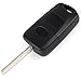 beler 3 Buttons Remote Flip Folding Key Shell Fob Case Cover Uncut Blank Blade for Kia Soul 2010-2013 (Fulfilled by hermeshine)