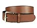 Vintage Genuine Soft Hand Oil-Tanned Leather Snap on Buckle Belt