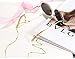 LANG XUAN Eyeglass Chains Glasses Reading Eyeglasses Holder Strap Cords Lanyards - Eyewear Retainer for Women (Gold)