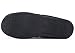 ULTRAIDEAS Women's Comfy Memory Foam Cotton Knit Slippers, Ladies' Plush Terry Lining Loafer Lightweight House Shoes with Indoor Outdoor Anti-Skid Rubber Sole (M /7-8 B(M) US, Black)
