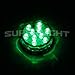 BINZET IR Remote Controlled RGB Submersible LED Lights AA Battery Operated LED Accent Lights for Lighting Up Vase, Bowl, Fish Tank, Wedding, Centerpiece, Halloween, Party Lights(AA Batteries NOT included)