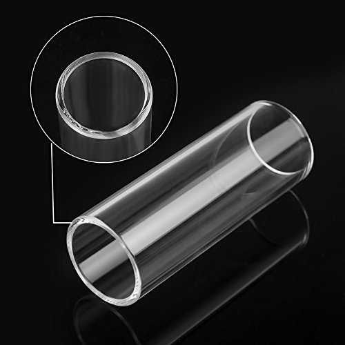 COCODE 3 Size Glass Guitar Slides Set and 10 Pieces Guitar Picks for Guitar, Bass