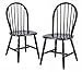 Winsome Wood Assembled 36-Inch Windsor Chairs with Curved legs