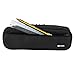 LIHIT LAB Large Capacity Zipper Long Pencil Case For School Office College, Big Capacity Pencil Bag Holder Adults Teen Boys Girls, Travel Cosmetics Storage, Navy Camo (A7552-132)